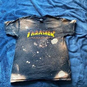 a thrasher bleach shirt